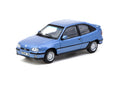 1/64 Compacte Hatchback Metallic Blauw