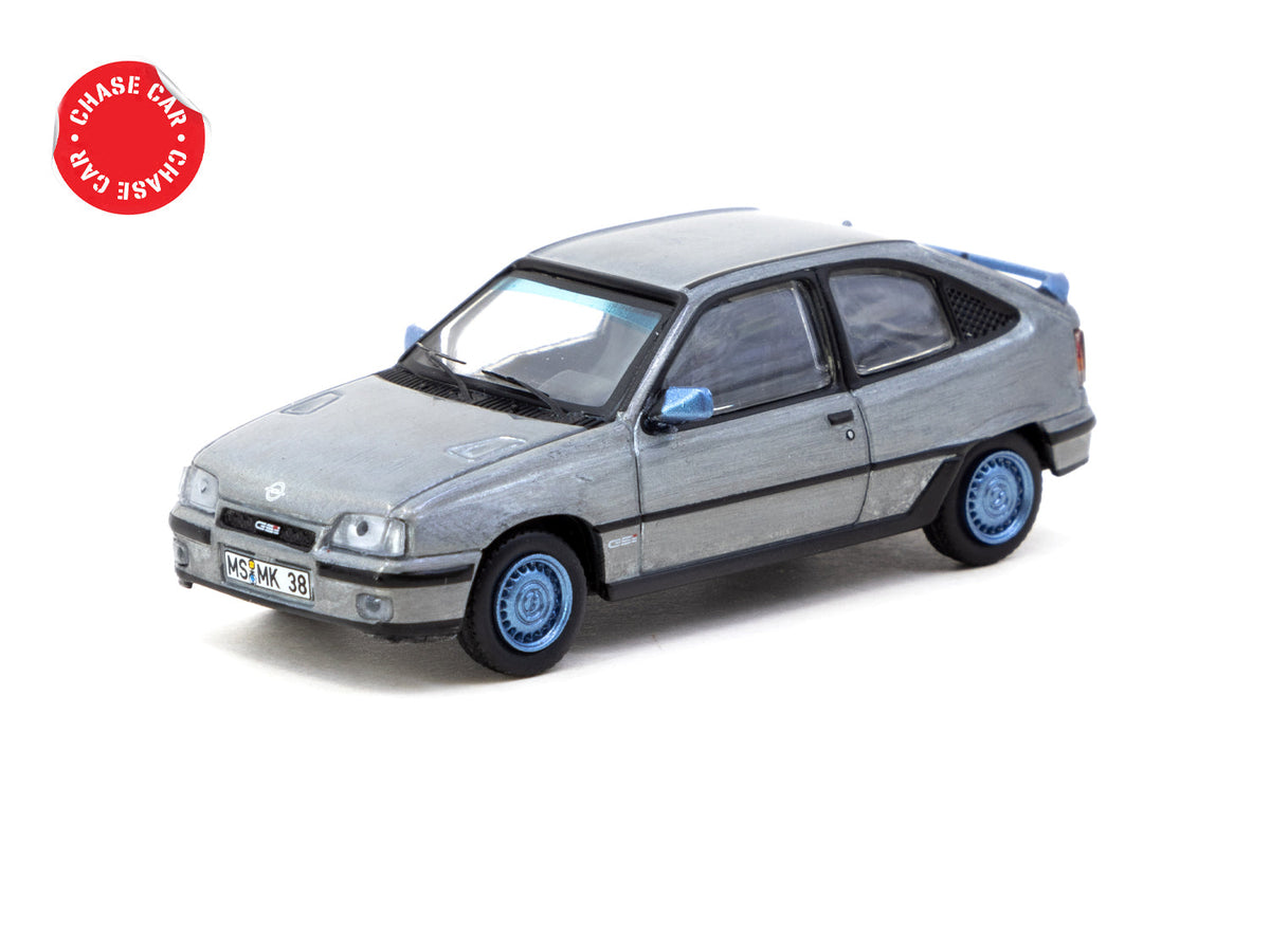 1/64 Compacte Hatchback Metallic Blauw