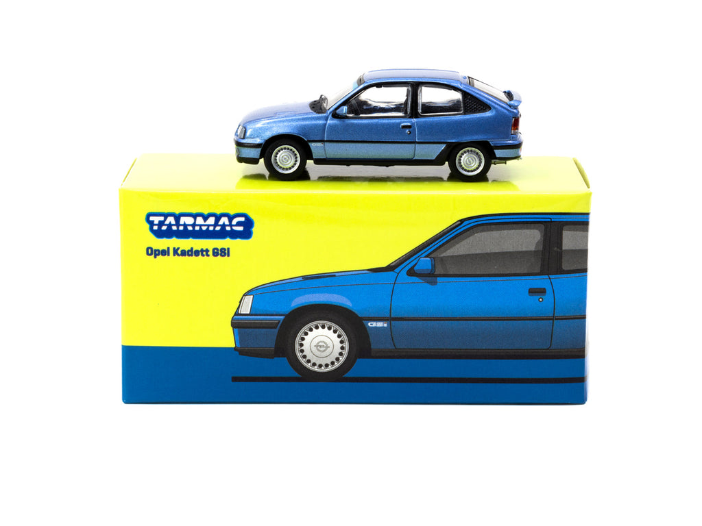 1/64 Compacte Hatchback Metallic Blauw