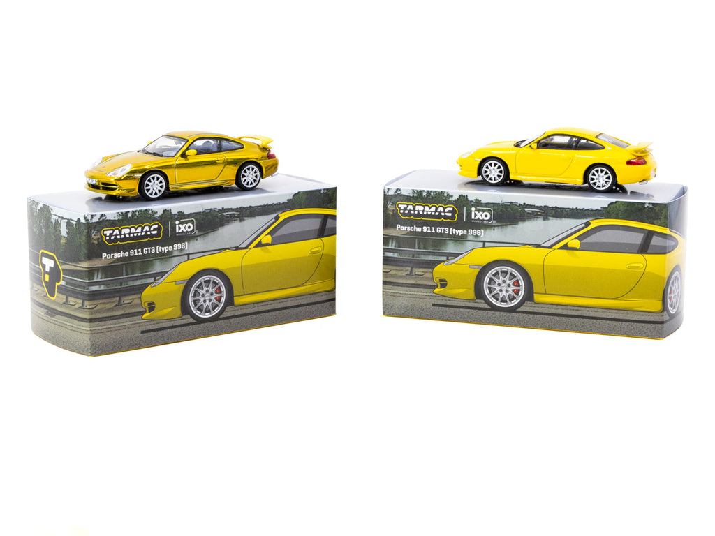 1/64 911 GT3 (type 996) Geel