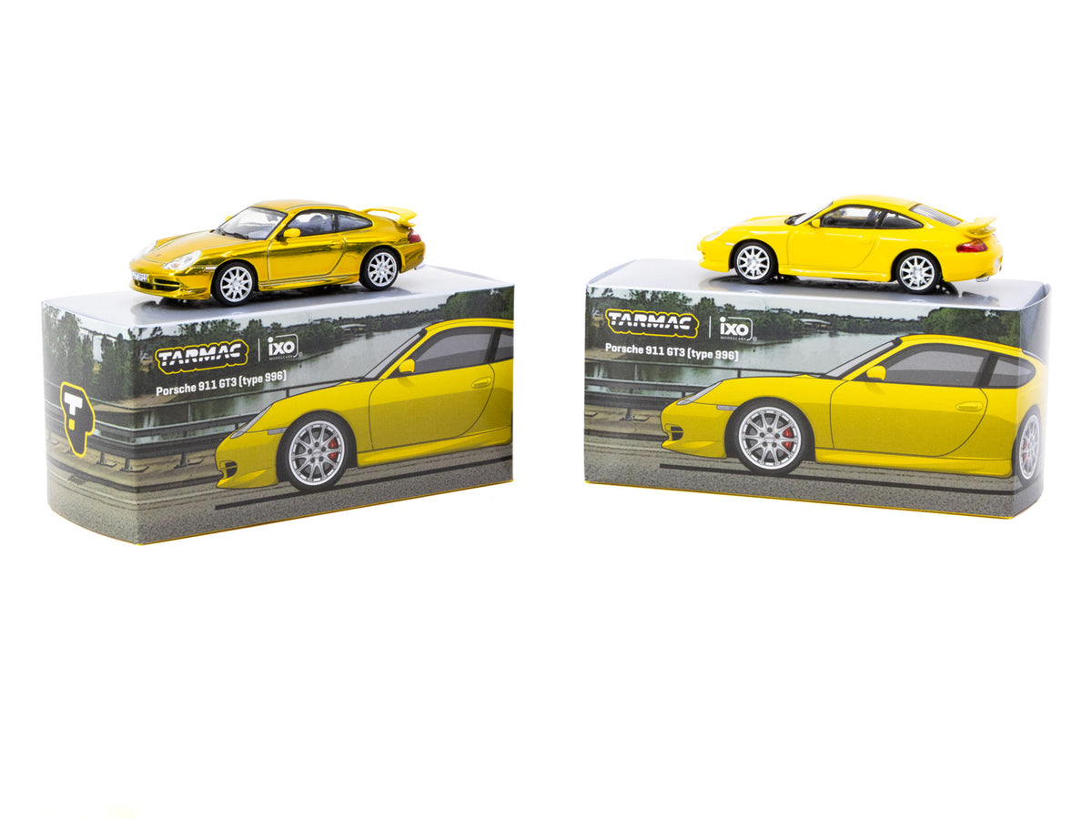 1/64 911 GT3 (type 996) Geel
