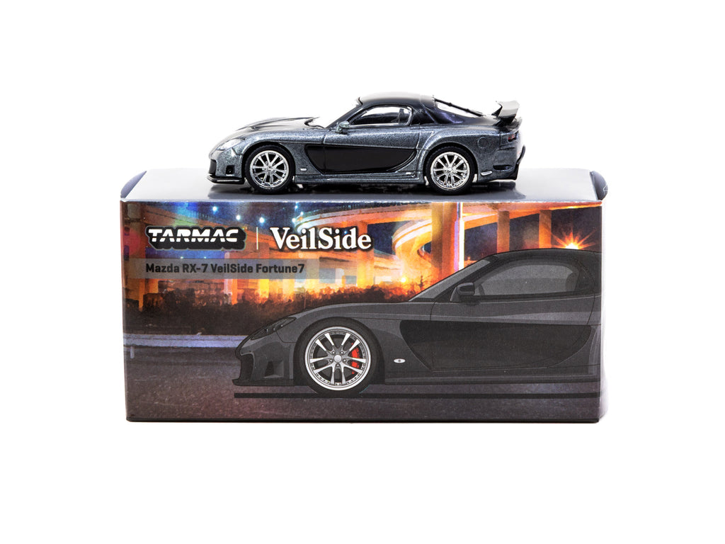 1/64 RX-7 Metallic grijs / Zwart