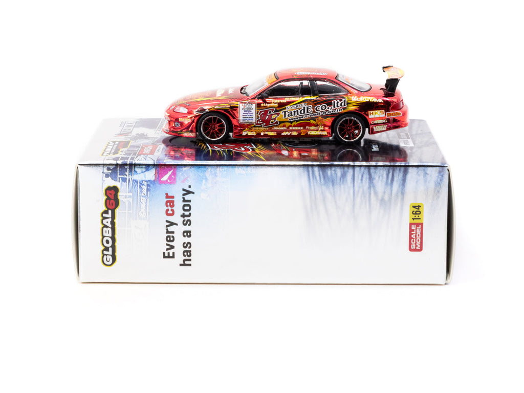 1/64 TE3006 Chrome Red